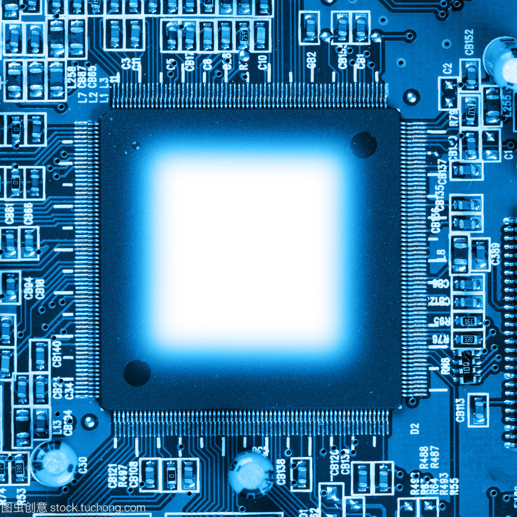 微观视界 电子线路板特写下的科技密码